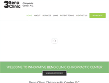 Tablet Screenshot of benoclinic.com